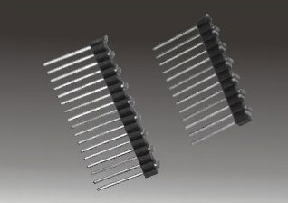 排针1.27mm,0.40SQ Board Spacer,Single Row,S.M.T